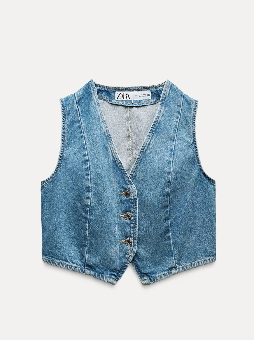 Zara Denim Vest Z1975